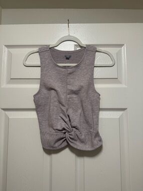 aerie Knot-Front Tank Top